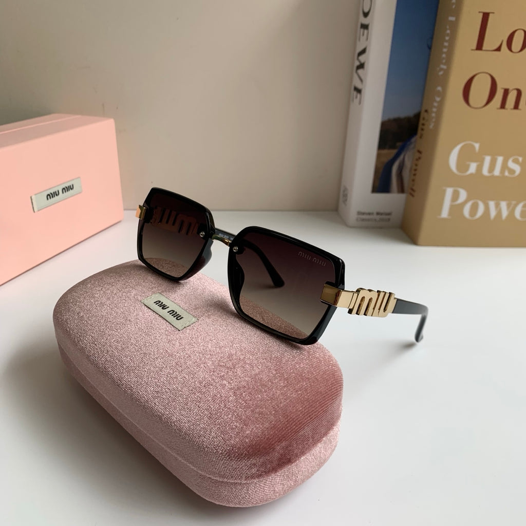 Miu Miu Square Silver Lens Sunglasses for Men & Women - 399204 - detail image 4