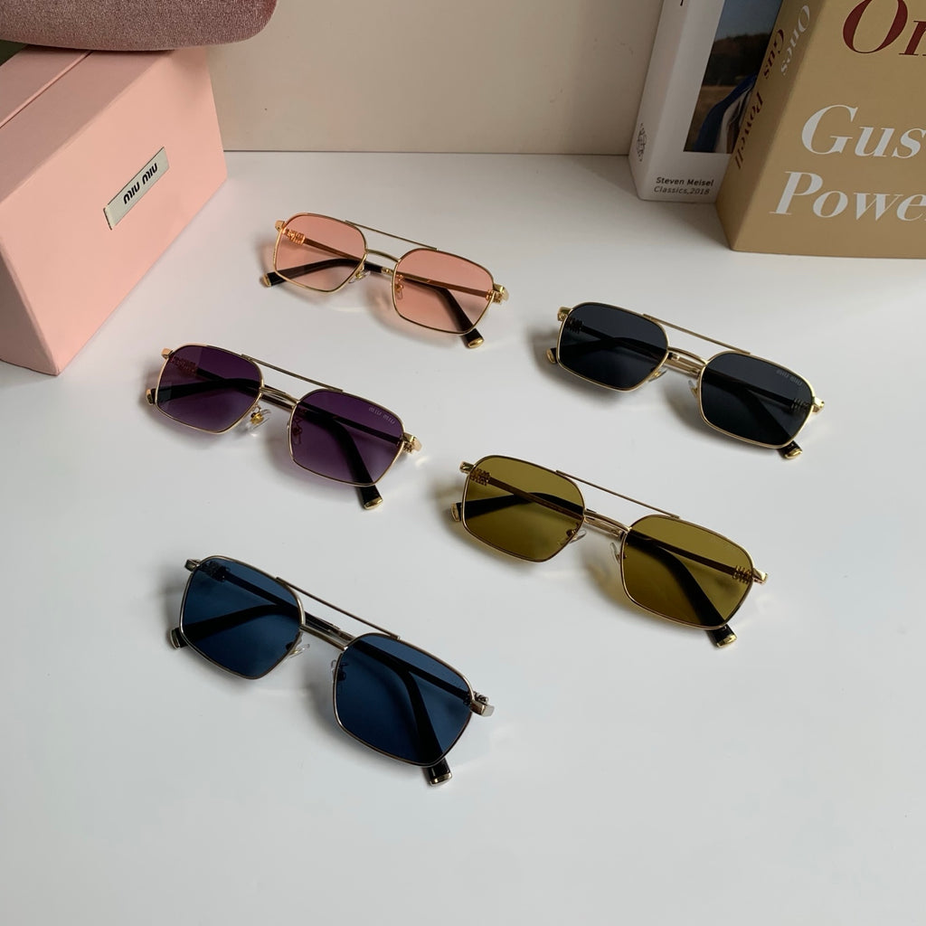 Miu Miu Metal Fashion Silver Lens Sunglasses for Men & Women - 432622 - detail image 9