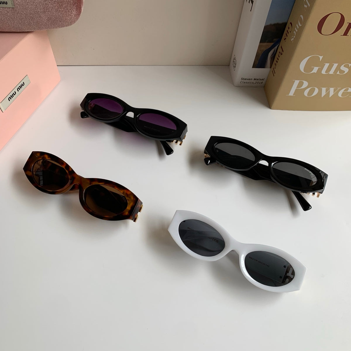 Miu Miu Fashion Black Lens Sunglasses for Men & Women - 466088 - detail image 9